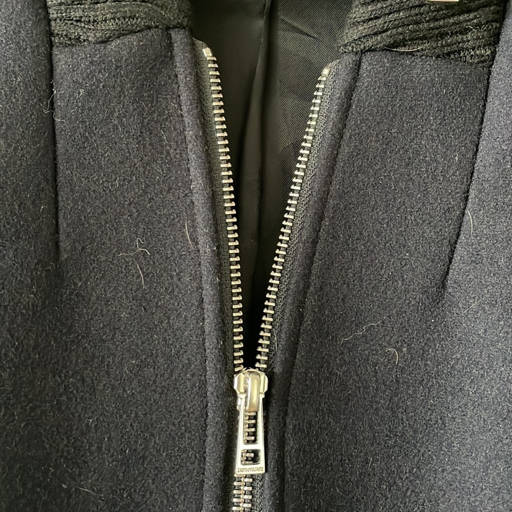 Zadig & Voltaire Bomber Jacket Kassidy Teddy - Picture 5 of 12